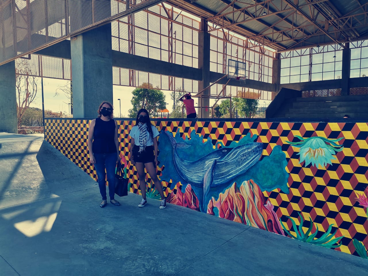 Ganadores de la convocatoria“Nos Vemos en el Mural” realizan murales en espacios públicos de Los Cabos