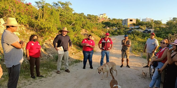 Más obras para las familias de Ánimas Bajas; se les ampliará la red de agua potable para brindarles el suministro