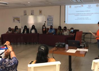 Realizan en Los Cabos conversatorio “Destinos turísticos seguros para niñas niños y adolescentes’’