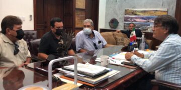 Solicitan ejidatarios de Boca de la Sierra a Gobierno Municipal apoyo para construcción de olla de agua