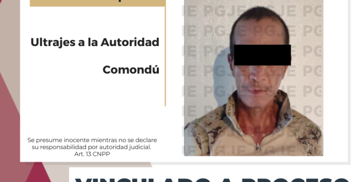 NFRENTARÁ PROCESO PENAL EN PRISIÓN PREVENTIVA POR ULTRAJES A LA AUTORIDAD