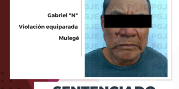 OBTIENE PGJE UNA SENTENCIA MÁSPARA CULPABLE DE VIOLACIÓN EQUIPARADA GABRIEL “N” PASARA 15 AÑOS EN PRISIÓN