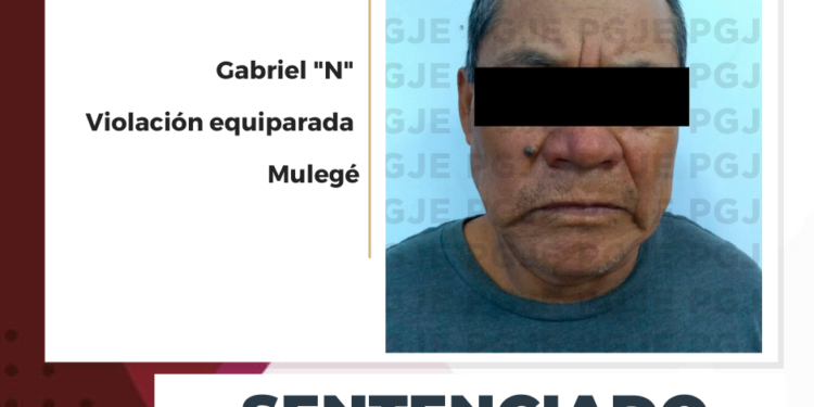 OBTIENE PGJE UNA SENTENCIA MÁSPARA CULPABLE DE VIOLACIÓN EQUIPARADA GABRIEL “N” PASARA 15 AÑOS EN PRISIÓN