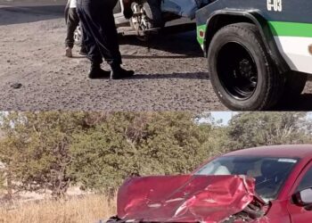Vehículos se impactan en el libramiento a Pichilingue; hay un lesionado
