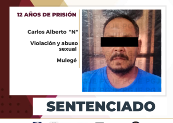 OBTIENE PGJE 12 AÑOS DE PRISIÓN CONTRA CULPABLE DE VIOLACIÓN EQUIPARADA Y ABUSO SEXUAL AGRAVADO