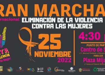 El Gobierno de Los Cabos te invita a participar en la “Gran Marcha por el Día Internacional de la Eliminación de la Violencia Contra las Mujeres”
