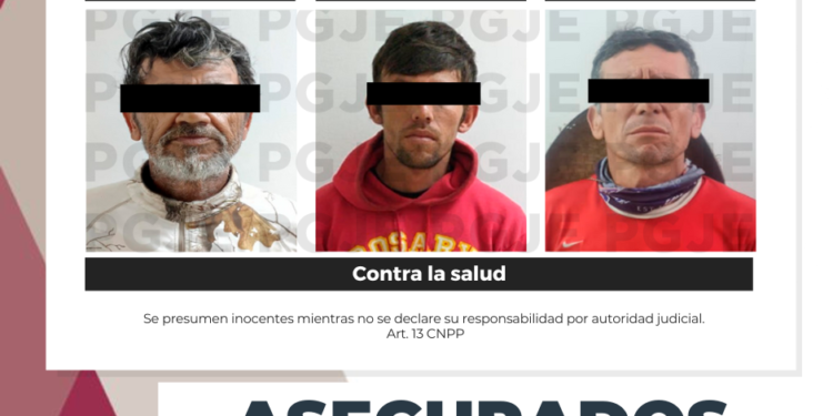 ASEGURAN A TRES POSIBLES NARCOMENUDISTAS CON 5 MIL 500 DOSISI DE DROGA EN LA PAZ