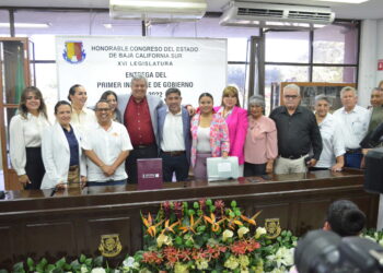 Recibe Congreso primer informe de Gobierno del Estado de BCS