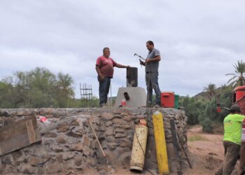 Realiza CEA mejoramiento de dos pozos en Heroica Mulegé
