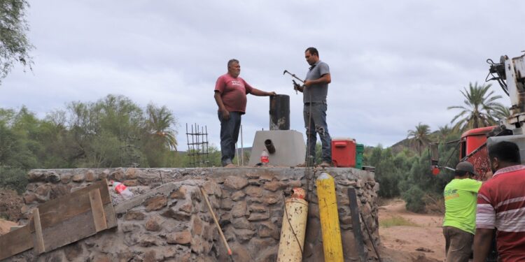 Realiza CEA mejoramiento de dos pozos en Heroica Mulegé