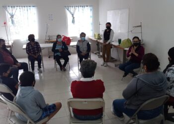BRINDÓ CENTRO DE JUSTICIA PARA LAS MUJERES ATENCIÓN PSICOLÓGICA A CENTRO COMUNITARIO DEL CARDONAL