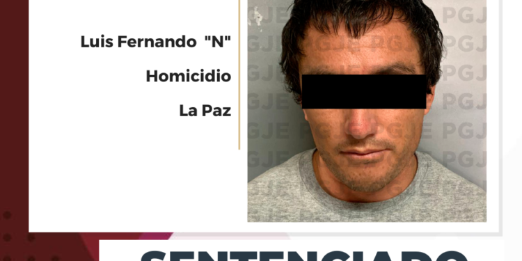 OBTIENE PGJE SENTENCIA DE 10 AÑOS DE PRISIÓN CONTRA SUJETO POR HOMICIDIO