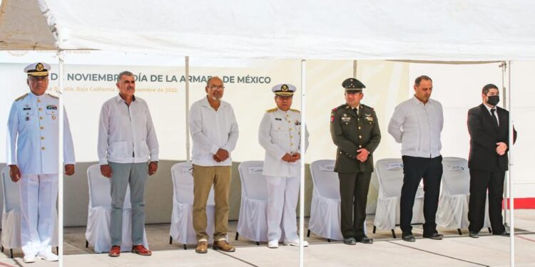 CONMEMORAN EN MULEGÉ EL DÍA DE LA ARMADA DE MÉXICO