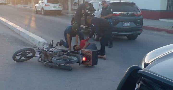 Seguridad #Tránsito Saldo del día: 5 motociclistas lesionados en accidentes en La Paz