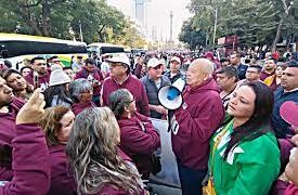 De los 300 sudcalifornianos que participaron en la Marcha del Domingo el Gobierno no errogo un peso. VMCC-