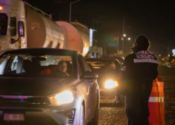 Continúa la DGSPPPTM con el operativo de alcoholimetría “Salvar Vidas es Posible”