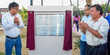 Antes de concluir 2022, Oscar Leggs Castro entregó obras de Infraestructura social incluida la rehabilitación del parque integral Villas de Cortez
