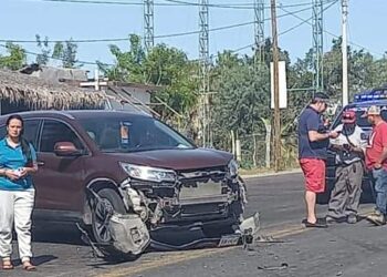 EL ACCIDENTE PASO EN EL KM 48 DE LA CARRETERA LA PAZ – TODOS SANTOS