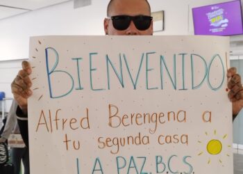 El baterista Alfred Berengena en La Paz BCS