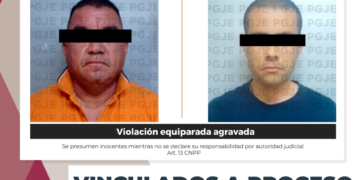 OBTIENE PGJE DOS VINCULACIONES APROCESO CONTRA IMPUTADOS POR VIOLACIÓN EQUIPARADA AGRAVADA