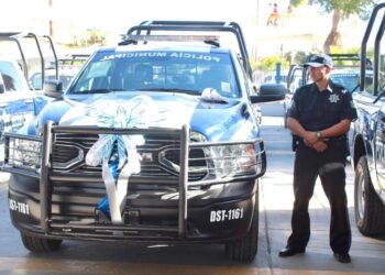 El Gobierno de Los Cabos cierra 2022 reforzando la seguridad pública con la entrega de 20 nuevas patrullas y equipamiento a policías