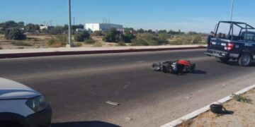 Accidente de tránsito tipo choque entre un vehículo y una motocicleta en las libramiento Daniel Roldán y Carabineros