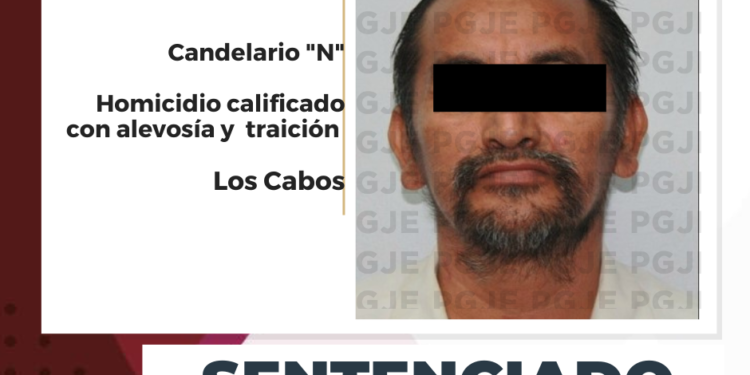 CONDENA DE 35 AÑOS DE PRISIÓN OBTIENE PGJE PARA CULPABLE DE HOMICIDIO CALIFICADO CON PREMEDITACIÓN ALEVOSÍA Y TRAICIÓN