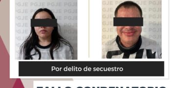 OBTIENE PGJE DOS FALLOS CONDENATORIOS PARA CULPABLES DE SECUESTRO