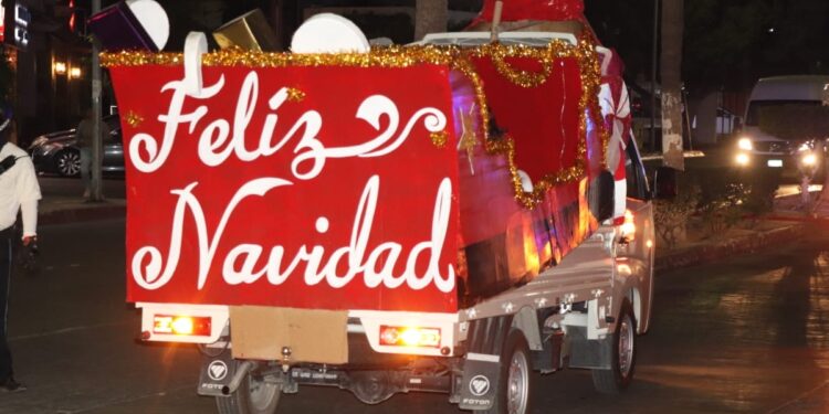 Personal de Servicios Públicos realizó la Caravana Navideña en CSL