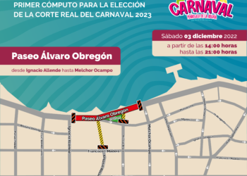Habrá cortes a la circulación en el Malecón para este fin de semana por evento deportivo y cómputo para el Carnaval 2023