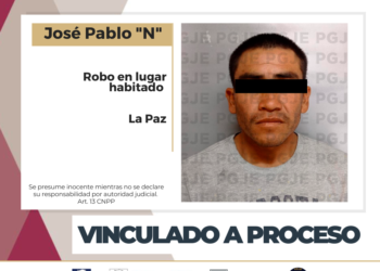 CONSIGUE PGJE VINCULACIÓN A PROCESO CONTRA IMPUTADO POR ROBO EN LUGAR HABITADO