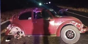 Dos masculinos resultan con lesiones considerables