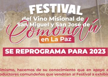 Reprograman Festival del Vino Misional de San José y San Miguel de Comondú en La Paz·