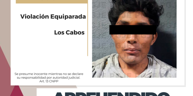 CUMPLIMENTA ORDEN DE APREHENSIÓN POR DELITO DE VIOLACIÓN EQUIPARADA