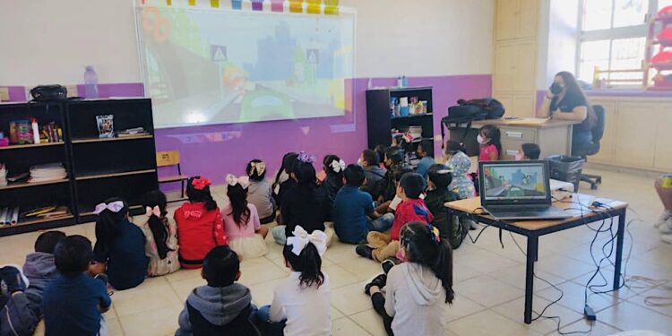 Fomenta Seguridad Pública de Los Cabos la cultura vial en niñas y niños de educación básica