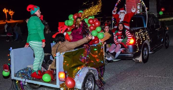 Así se vivió el desfile de luces y festival navideño organizado por Casa de Cultura en #GuerreroNegro.