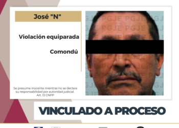 OBTIENE PGJE PRISIÓN PREVENTIVA PARA IMPUTADO DE VIOLACIÓN EQUIPARADA EN COMONDÚ