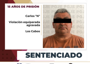 OBTIENE PGJE 15 AÑOS DE PRISIÓN CONTRA CULPABLE DE VIOLACIÓN EQUIPARADA AGRAVADA