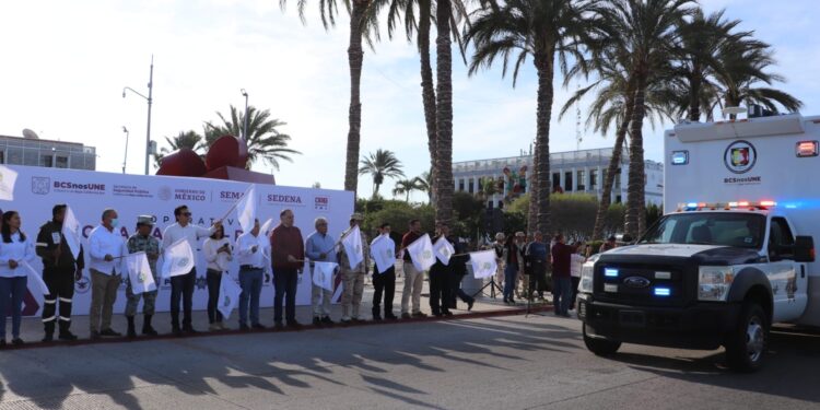 EN BCS, TRES ÓRDENES DE GOBIERNO DAN BANDERAZO DE INICIO A OPERATIVO GUADALUPE-REYES 2022