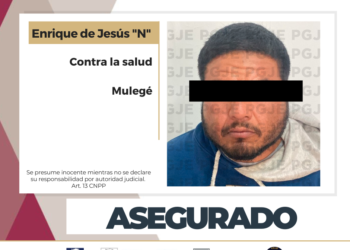 ASEGURA PGJE DROGA Y DETIENE A UNA PERSONA EN SANTA ROSALÍA