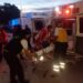 Accidente de tránsito tipo choque entre un vehículo y una motocicleta en las calles Valle del Mezquite y Viento verano en la colonia Valle del Mezquite. El motociclista resultó lesionado y fue trasladado al hospital del IMSS para su atención