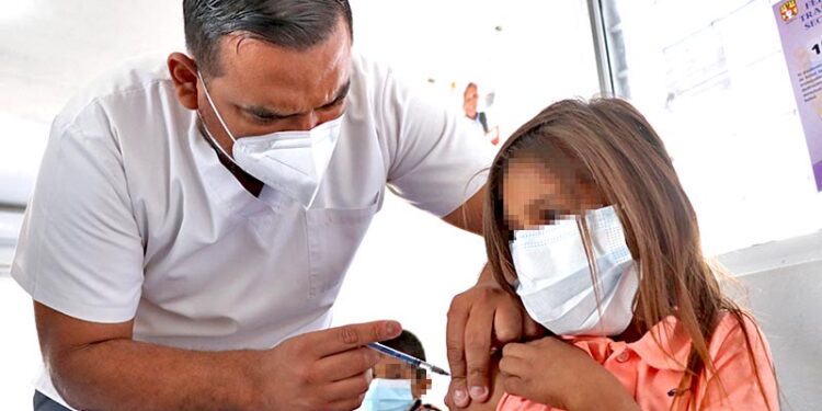 AVANZA EN BCS LA VACUNACIÓN CONTRA COVID DE PERSONAS DE 5 A 11 AÑOS