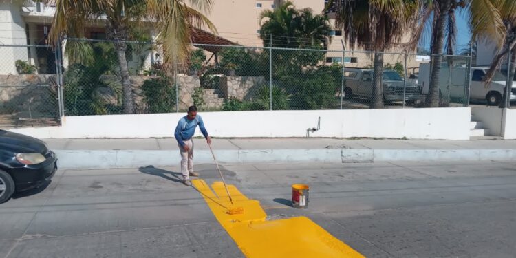 Gobierno de Los Cabos avanza en el restablecimiento de señalamientos viales