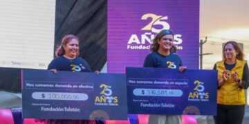 Para garantizar que la niñez con discapacidad tenga acceso a una mejor calidad de vida, el Gobierno de Los Cabos dona $470 mil 584.12 pesos para el Teletón 2022