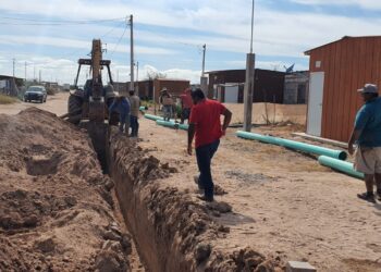 Construye CEA red de drenaje con Comondú