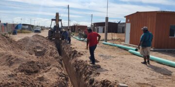 Construye CEA red de drenaje con Comondú