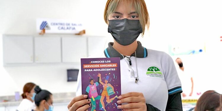 INAUGURA SALUD ESTATAL CONSULTORIO AMIGABLE PARA ADOLESCENTES EN LA COLONIA CALAFIA