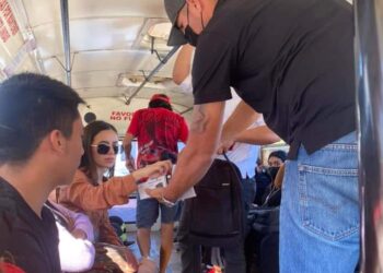 La Dirección de Transporte fomenta el uso del cubrebocas en el transporte público de Los Cabos