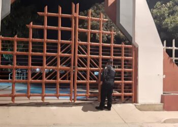 Refuerza Seguridad Pública de Los Cabos la presencia y vigilancia policial en la Unidad Deportiva Rodrigo Aragón Ceseña en SJC