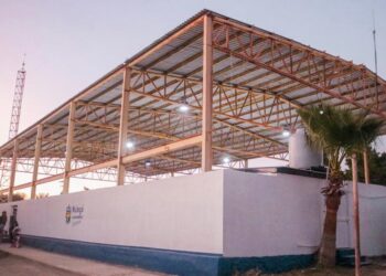 ENTREGA EDITH AGUILAR REHABILITACIÓN DE LA CANCHA DE USOS MÚLTIPLES EN SAN LUCAS